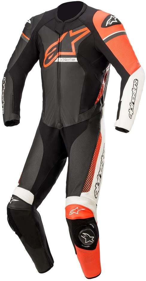 Tuta Moto Intera Alpinestars GP FORCE PHANTOM 1Pc Nero Bianc taglia 52