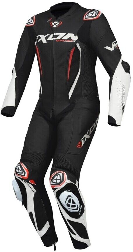 Tuta Moto Intera Bambino Ixon VORTEX 3 JUNIOR Nero Bianco taglia 14