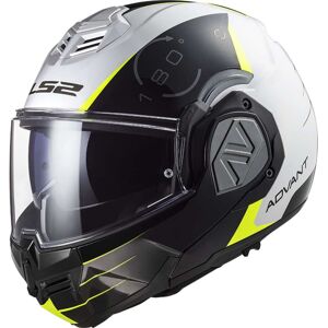 Casco Modulare Omologato P/J Ls2 FF906 ADVANT CODEX Bianco N taglia XL Casco Modulare Omologato P/J Ls2 FF906 ADVANT CODEX Bianco N taglia XL
