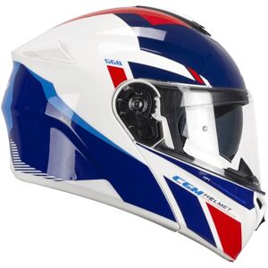 Casco Moto Modulare CGM 568S BER SPORT Bianco Blu taglia 2XL Casco Moto Modulare CGM 568S BER SPORT Bianco Blu taglia 2XL