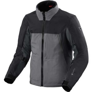 Giacca Moto Tessuto Rev'it ECHELON GTX Grigio Nero taglia 2XL Giacca Moto Tessuto Rev'it ECHELON GTX Grigio Nero taglia 2XL
