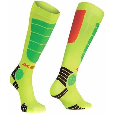 Calze Moto Tecniche Acerbis MX Impact Junior - Arancio fluo - S/M - Calze Calze Moto Tecniche Acerbis MX Impact Junior - Arancio fluo - S/M - Calze