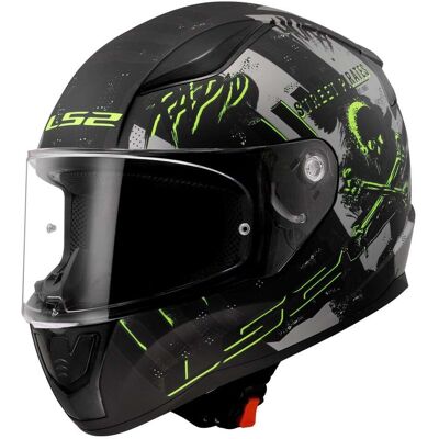 Casco Integrale Moto Ls2 FF353 RAPID 2 Pirates Titanio Opaco taglia XL Casco Integrale Moto Ls2 FF353 RAPID 2 Pirates Titanio Opaco taglia XL