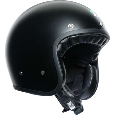 Casco Moto Vintage AGV X70 - Sicurezza in Fibra di Vetro, Interno in Pelle Casco Moto Vintage AGV X70 - Sicurezza in Fibra di Vetro, Interno in Pelle