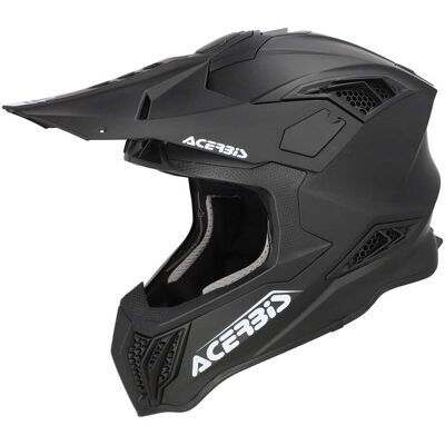 Casco Moto Cross Enduro Acerbis AIRSTRIKE-X Nero Opaco taglia XL Casco Moto Cross Enduro Acerbis AIRSTRIKE-X Nero Opaco taglia XL