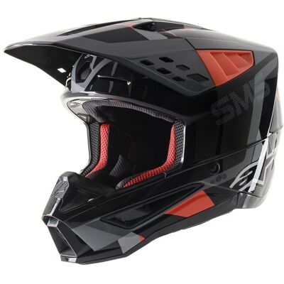 Casco Moto Cross Enduro Alpinestars S-M5 ROVER Antracite Ros taglia XL Casco Moto Cross Enduro Alpinestars S-M5 ROVER Antracite Ros taglia XL