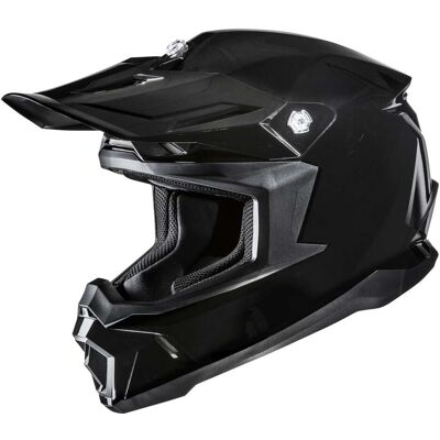 Casco Moto Cross Enduro Hjc C50 Nero Metal taglia 2XL Casco Moto Cross Enduro Hjc C50 Nero Metal taglia 2XL