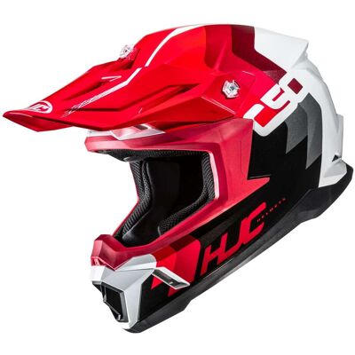 Casco Moto Cross Enduro Hjc C50 PRIMAL MC1 taglia L Casco Moto Cross Enduro Hjc C50 PRIMAL MC1 taglia L