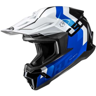 Casco Moto Cross Enduro Hjc C50 PRIMAL MC2 taglia S Casco Moto Cross Enduro Hjc C50 PRIMAL MC2 taglia S