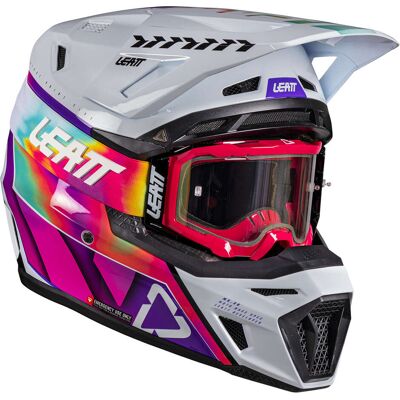 Casco Moto Cross Enduro KIT 8.5 - V26 Leatt Verde taglia L Casco Moto Cross Enduro KIT 8.5 - V26 Leatt Verde taglia L