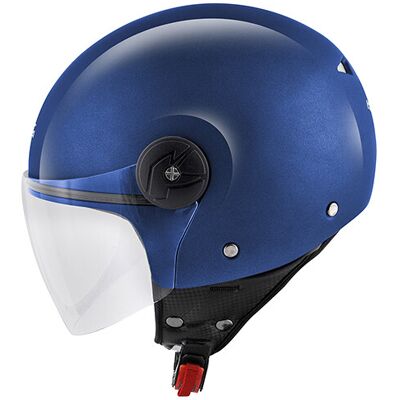 Casco Moto Demi Jet Kappa KV40 EVO Blu Metallizzato Opaco taglia XS Casco Moto Demi Jet Kappa KV40 EVO Blu Metallizzato Opaco taglia XS