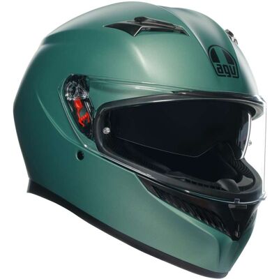 Casco Moto Integrale Agv K3 Mono Opaco Salvia Verde taglia L Casco Moto Integrale Agv K3 Mono Opaco Salvia Verde taglia L