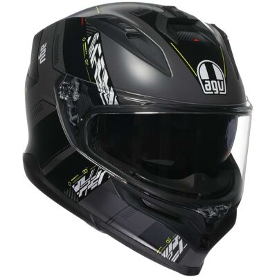 Casco Moto Integrale Agv K7 KYBER Opaco Grigio Giallo Fluo taglia XS Casco Moto Integrale Agv K7 KYBER Opaco Grigio Giallo Fluo taglia XS