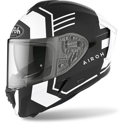 Casco Moto Integrale Airoh SPARK Thrill Nero Opaco taglia S Casco Moto Integrale Airoh SPARK Thrill Nero Opaco taglia S