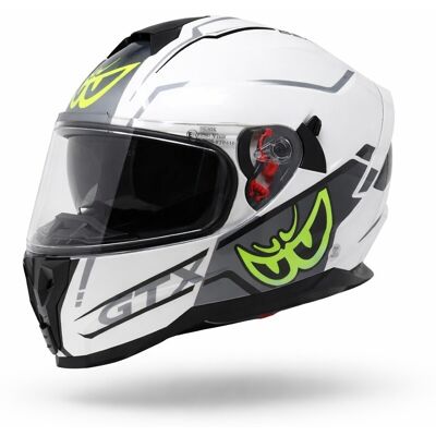 Casco Moto Integrale Berik Doppia Visiera FF869 GTX Bianco G taglia L Casco Moto Integrale Berik Doppia Visiera FF869 GTX Bianco G taglia L