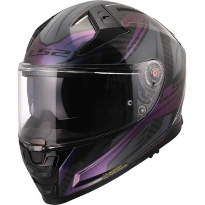 Casco Moto Integrale In Carbonio LS2 FF811 VECTOR II C SAVAG taglia M Casco Moto Integrale In Carbonio LS2 FF811 VECTOR II C SAVAG taglia M