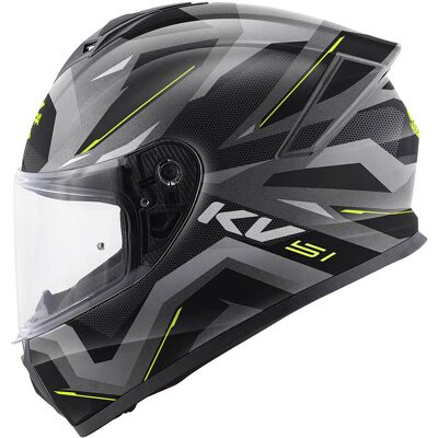 Casco Moto Integrale Kappa KV51 INSERT Titanio Nero Grigio G taglia XL Casco Moto Integrale Kappa KV51 INSERT Titanio Nero Grigio G taglia XL