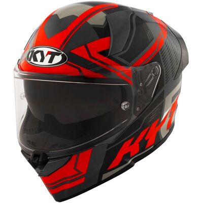 Casco Moto Integrale KYT R2R OCTANE Rosso taglia L Casco Moto Integrale KYT R2R OCTANE Rosso taglia L