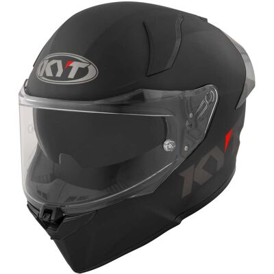 Casco Moto Integrale KYT R2R PLAIN Opaco Nero taglia S Casco Moto Integrale KYT R2R PLAIN Opaco Nero taglia S