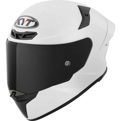 Casco Moto Integrale Kyt TT-REVO PLAIN Bianco taglia XS Casco Moto Integrale Kyt TT-REVO PLAIN Bianco taglia XS