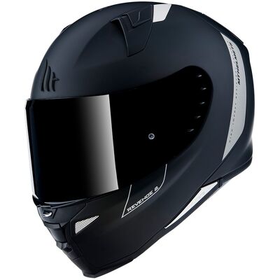 MT Helmets Casco Moto Integrale Mt Helmet REVENGE 2 Solid A1 Solid Nero taglia 2X MT Helmets Casco Moto Integrale Mt Helmet REVENGE 2 Solid A1 Solid Nero taglia 2X