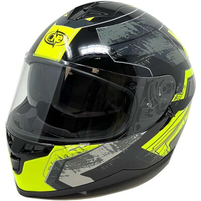 Casco Moto Integrale One CR7 Doppia Visiera Multi Nero giall taglia XS Casco Moto Integrale One CR7 Doppia Visiera Multi Nero giall taglia XS