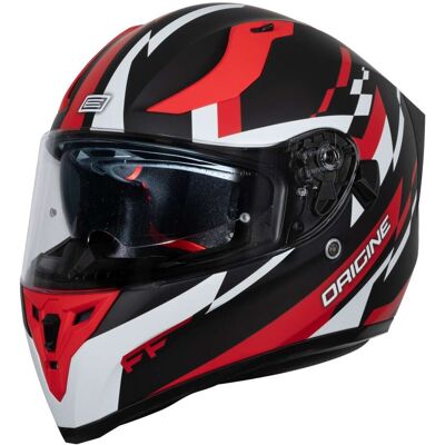 Casco Moto Integrale ORIGINE STRADA REVEAL Rosso Nero Opaco taglia M Casco Moto Integrale ORIGINE STRADA REVEAL Rosso Nero Opaco taglia M