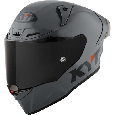 Casco Moto Integrale Racing Kyt R1R PLAIN GRL Grigio taglia XL Casco Moto Integrale Racing Kyt R1R PLAIN GRL Grigio taglia XL