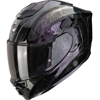 Casco Moto Integrale Scorpion EXO-1500 AIR FANTASY Nero Cama taglia XS Casco Moto Integrale Scorpion EXO-1500 AIR FANTASY Nero Cama taglia XS