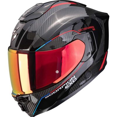 Casco Moto Integrale Scorpion EXO-1500 CARBON AIR MUNDI Nero taglia XL Casco Moto Integrale Scorpion EXO-1500 CARBON AIR MUNDI Nero taglia XL