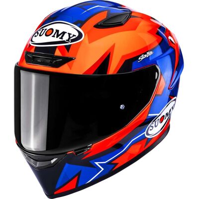 Casco Moto Integrale Suomy TRACK-1 FIRESTORM taglia 2XL Casco Moto Integrale Suomy TRACK-1 FIRESTORM taglia 2XL