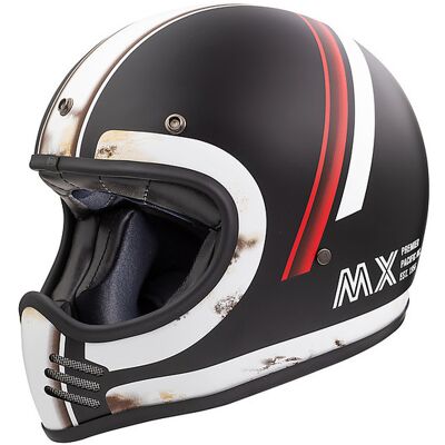 Casco Moto Integrale Vintage Premier MX DO92 Old Style BM Ne taglia L Casco Moto Integrale Vintage Premier MX DO92 Old Style BM Ne taglia L