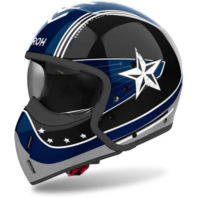 Casco Moto Jet Airoh J110 COMMAND Octane Lucido taglia XL Casco Moto Jet Airoh J110 COMMAND Octane Lucido taglia XL