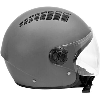 BHR - 834 Flow - Grigio Opaco - L - Casco BHR - 834 Flow - Grigio Opaco - L - Casco