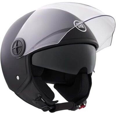 BHR - 840 Dual Shield - Nero Opaco - XS - Casco BHR - 840 Dual Shield - Nero Opaco - XS - Casco