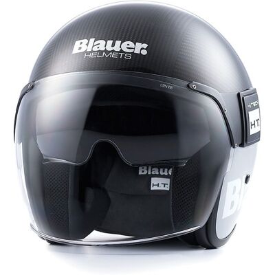 Casco moto Jet Blauer POD Con Visiera in Carbonio taglia XL Casco moto Jet Blauer POD Con Visiera in Carbonio taglia XL