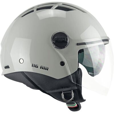 Casco Moto Jet CGM 116A AIR MONO Bigio taglia M Casco Moto Jet CGM 116A AIR MONO Bigio taglia M