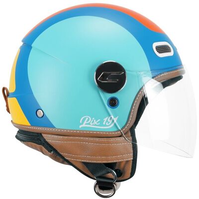 Casco Moto Jet CGM 191G PIX SPRINT - Casco jet classico italiano leggero Casco Moto Jet CGM 191G PIX SPRINT - Casco jet classico italiano leggero