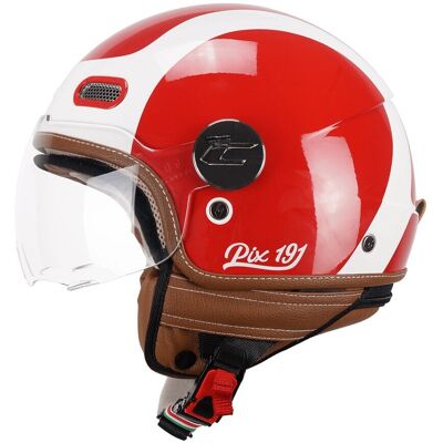Casco CGM 191G PIX SPRINT - Stile italiano, Leggero, Presa d'aria in metallo Casco CGM 191G PIX SPRINT - Stile italiano, Leggero, Presa d'aria in metallo