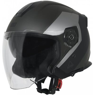 Casco Moto Jet Doppia Visiera Origine PALIO 2.0 EKO Nero Opa taglia XS Casco Moto Jet Doppia Visiera Origine PALIO 2.0 EKO Nero Opa taglia XS
