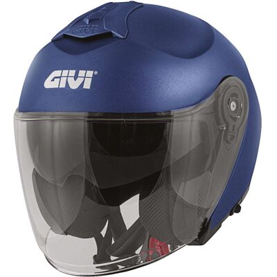 Casco Moto Jet Givi X.22 Planet Monocolore Doppia Visiera Bl taglia XS Casco Moto Jet Givi X.22 Planet Monocolore Doppia Visiera Bl taglia XS