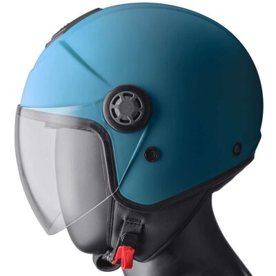 Casco Moto Jet Gms Gelato Curacao taglia M Casco Moto Jet Gms Gelato Curacao taglia M