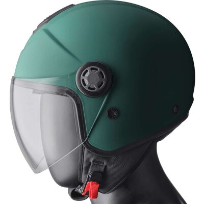 Casco Moto Jet Gms Gelato Menta taglia M Casco Moto Jet Gms Gelato Menta taglia M