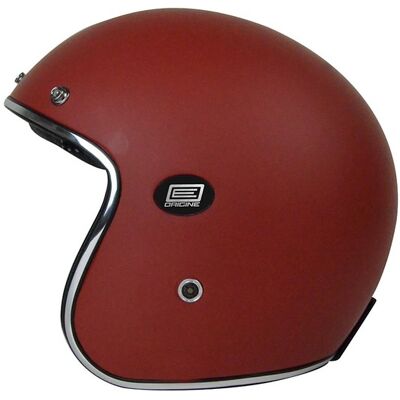 Casco Moto Jet in Fibra Origine Sirio Rosso Opaco taglia XS Casco Moto Jet in Fibra Origine Sirio Rosso Opaco taglia XS