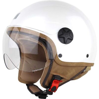 Casco Moto Jet Motocubo 721 ANT Bianco taglia XL Casco Moto Jet Motocubo 721 ANT Bianco taglia XL