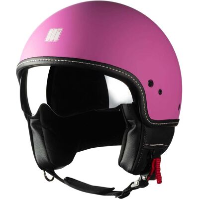 Casco moto Jet Motocubo Beetle Rosa Opaco Con Visierino taglia XS Casco moto Jet Motocubo Beetle Rosa Opaco Con Visierino taglia XS