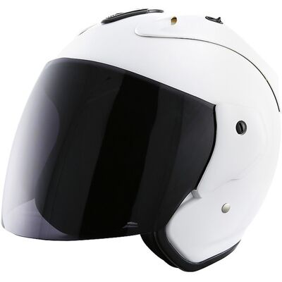 Casco Moto Jet Stormer SUN EVO Bianco taglia S Casco Moto Jet Stormer SUN EVO Bianco taglia S