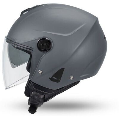 Casco Moto Jet Ufo NIXIE Grgio taglia XS Casco Moto Jet Ufo NIXIE Grgio taglia XS