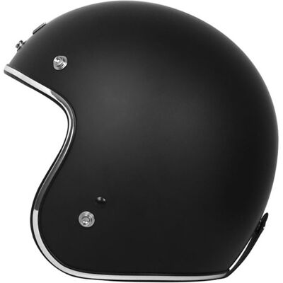 Casco Moto Jet Vintage Origine Primo Nero Opaco taglia XS Casco Moto Jet Vintage Origine Primo Nero Opaco taglia XS