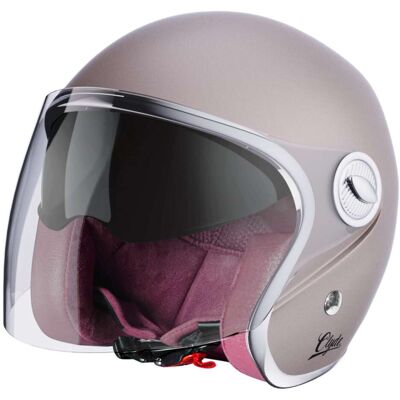 Casco Moto Jet Vintage Stormer CLYDE Solid Champagne Opaco taglia M Casco Moto Jet Vintage Stormer CLYDE Solid Champagne Opaco taglia M